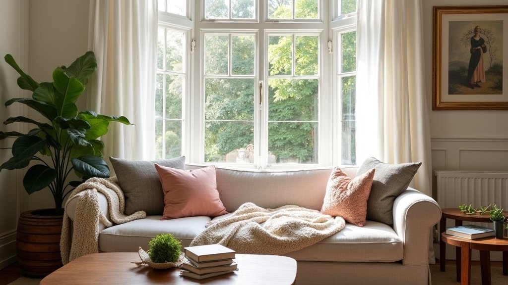 cozy bay window designs