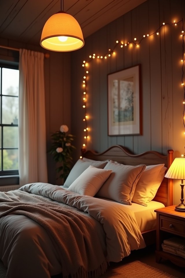 cozy bedroom lighting ideas