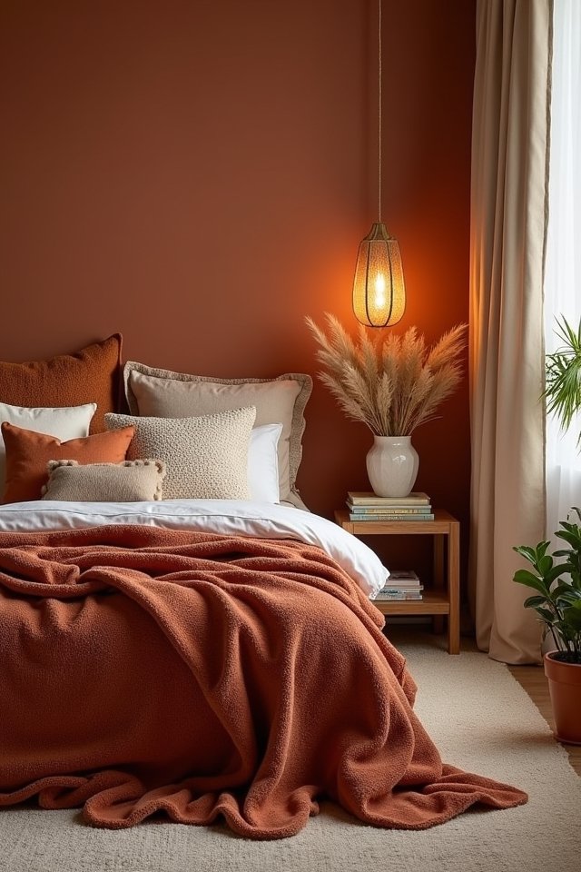 cozy bedroom textile transformations