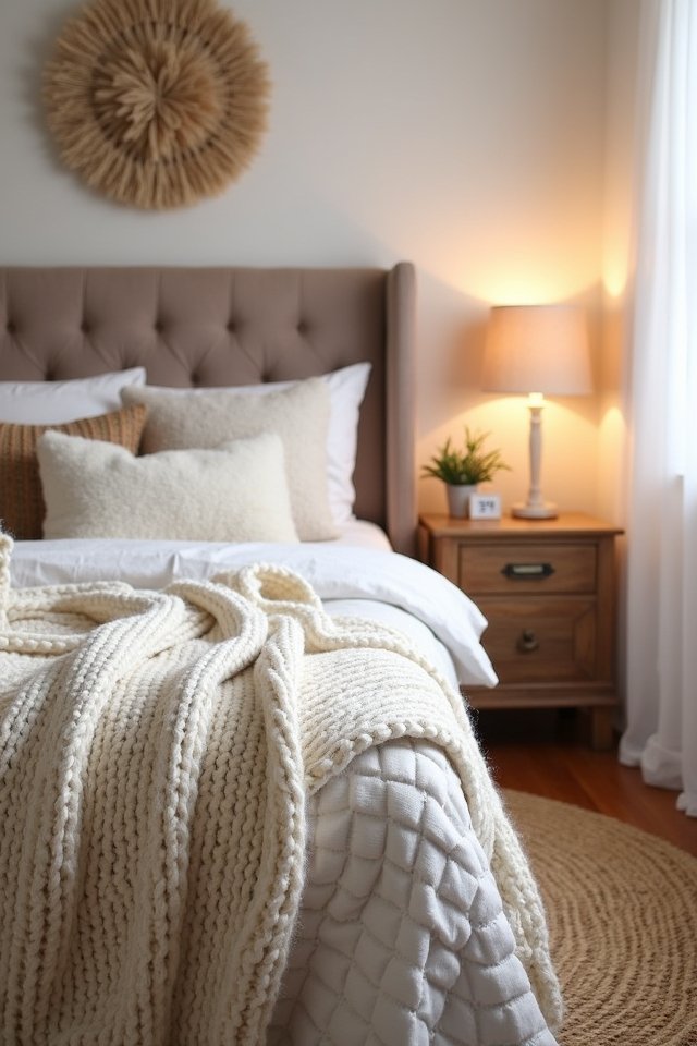 cozy bedroom texture ideas