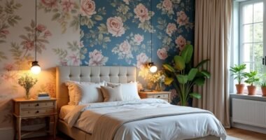 cozy bedroom wallpaper ideas