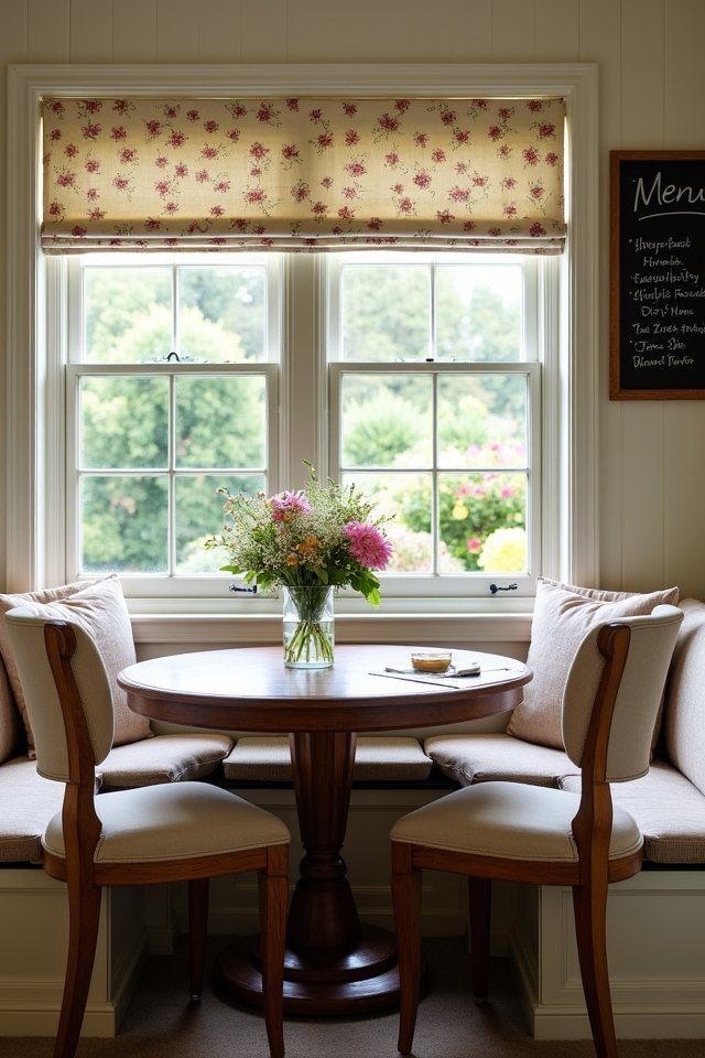 cozy breakfast nook charm