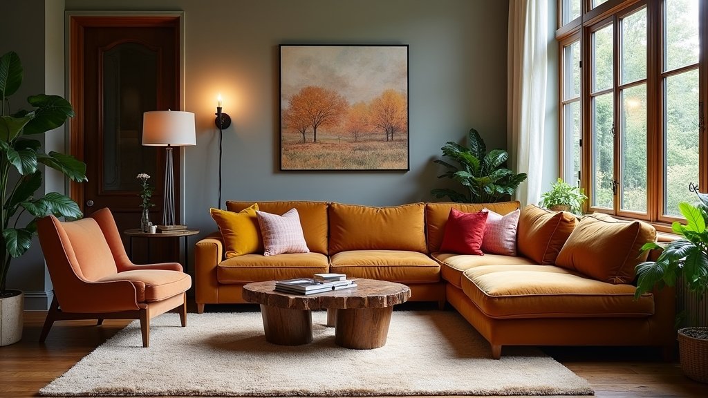 cozy brown couch designs