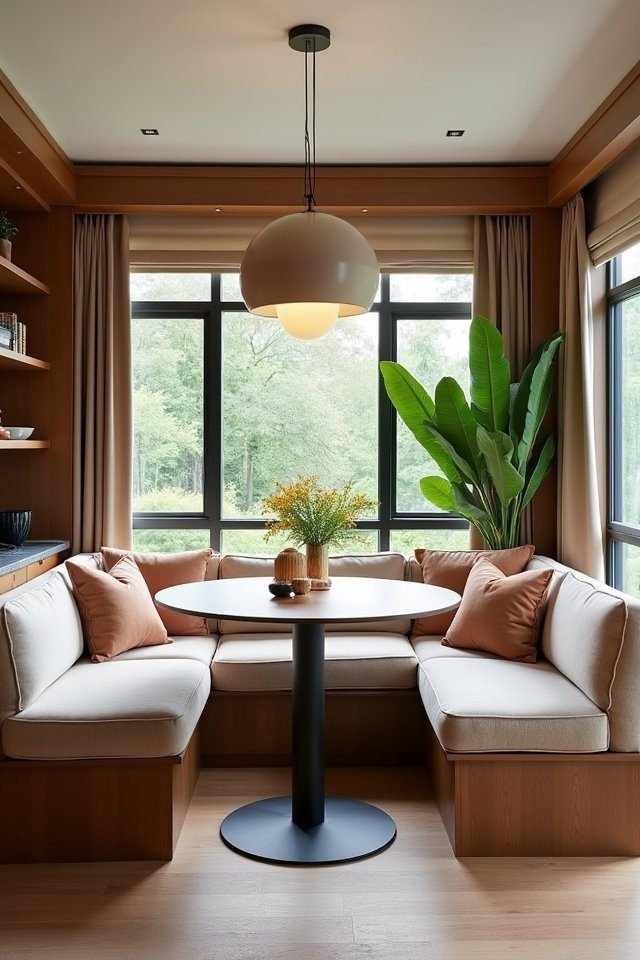 cozy built in dining solutions