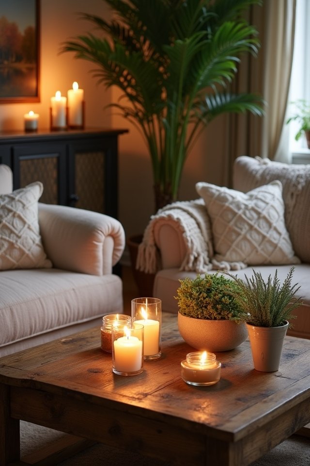 cozy candlelit ambiance ideas