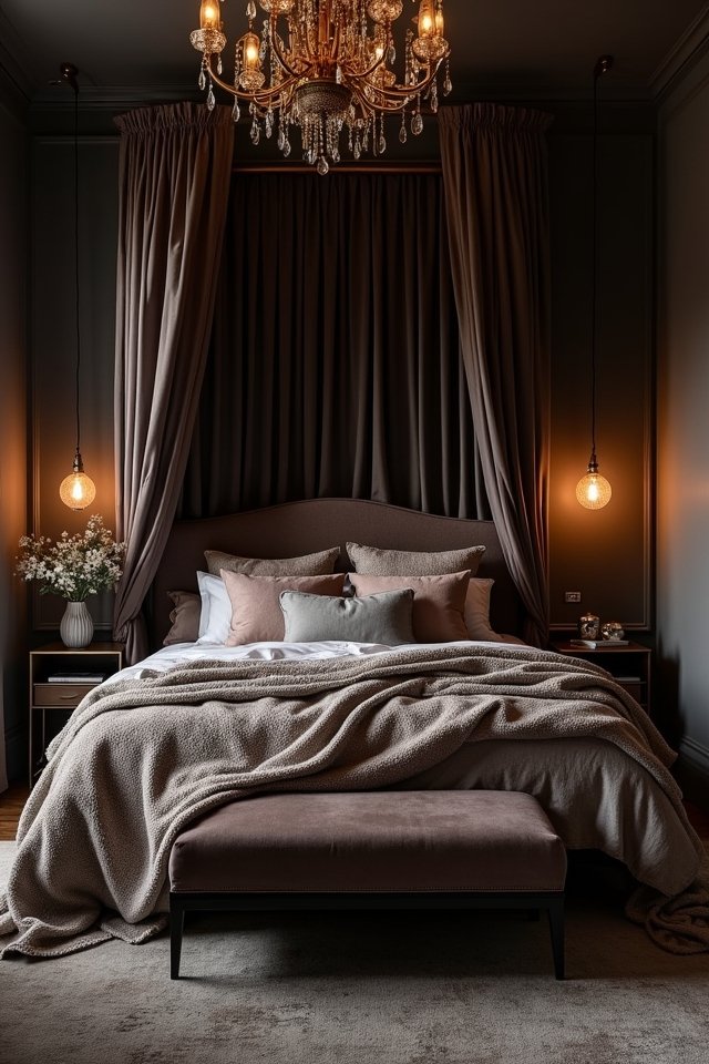cozy canopy bed transformation