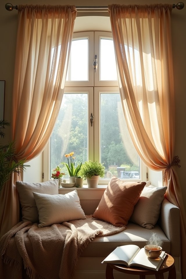 cozy canopy window retreat