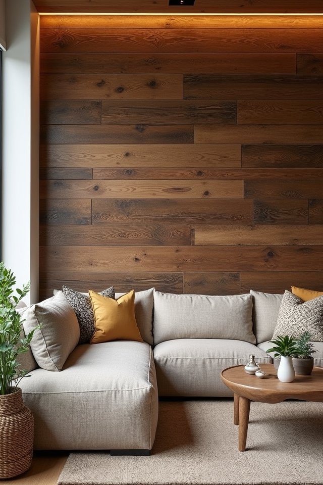 cozy charm with wood
