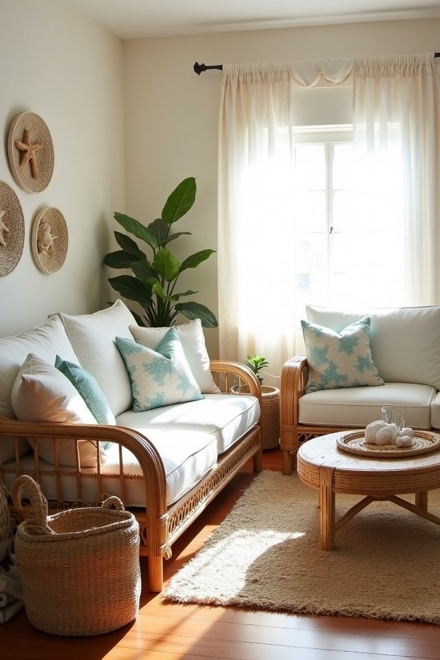 cozy coastal retreat vibes