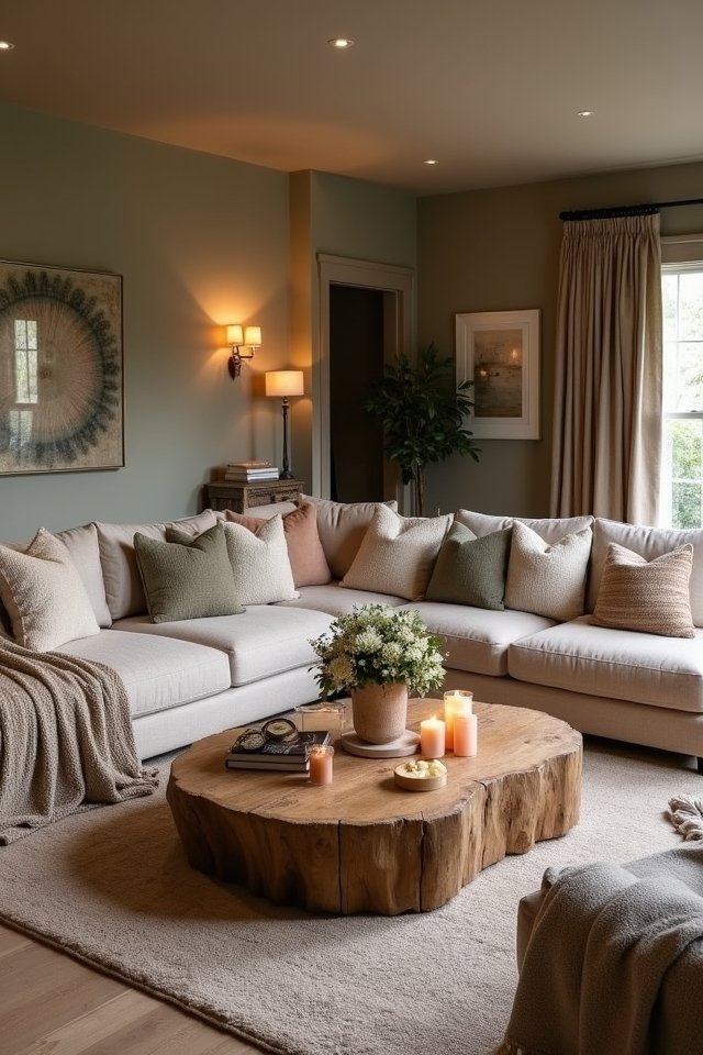 cozy color palette transformation