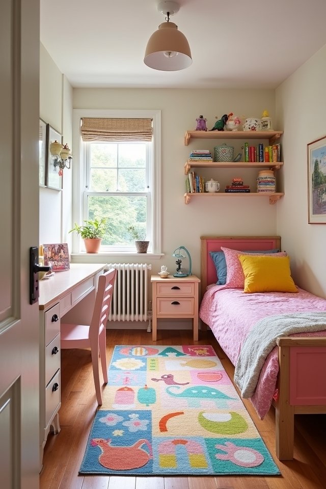 cozy colorful playful rugs