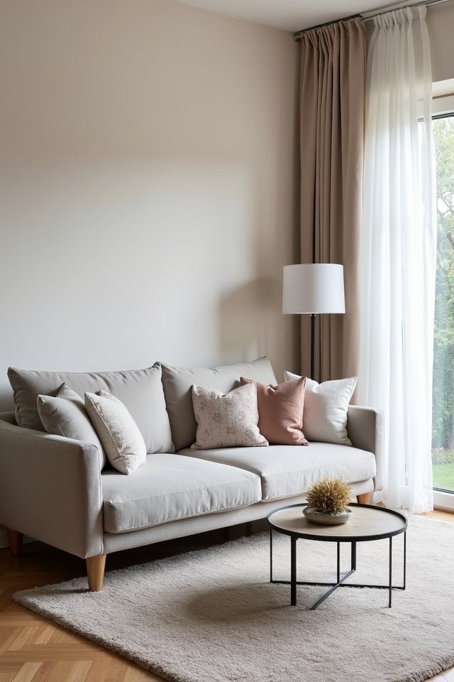 cozy compact sectional versatility