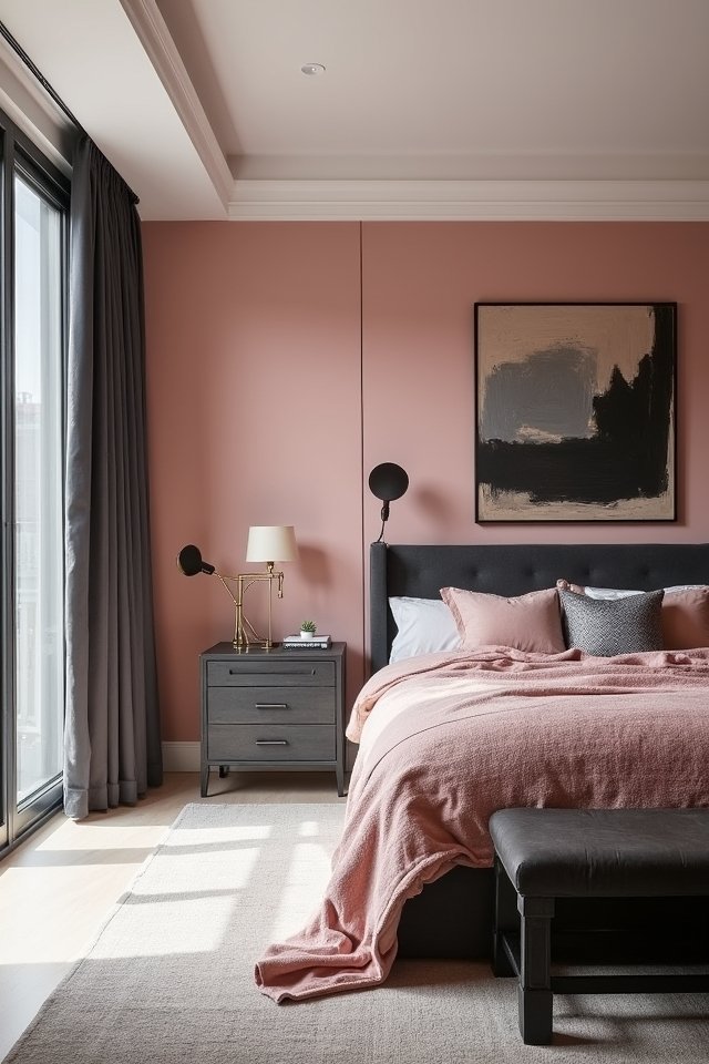 cozy contrast for tranquility