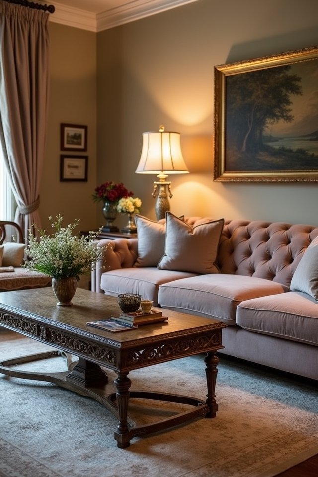 cozy conversation areas created