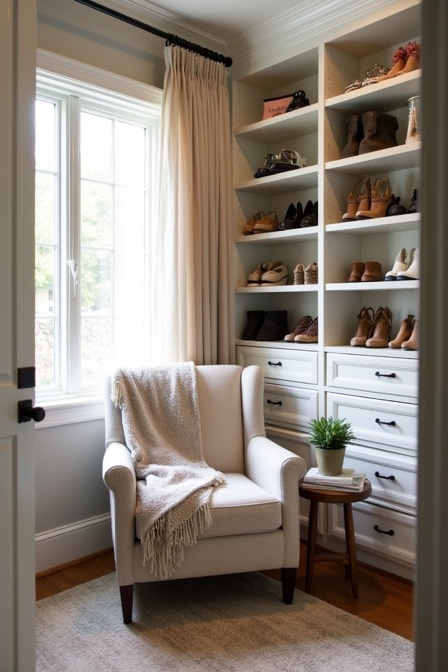 cozy corner seating nook