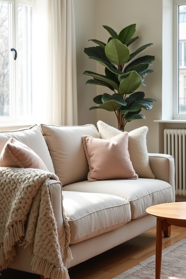 cozy corner throw blanket