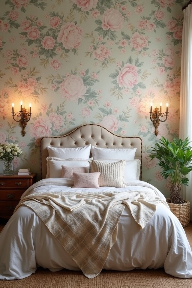 cozy cottage statement wall