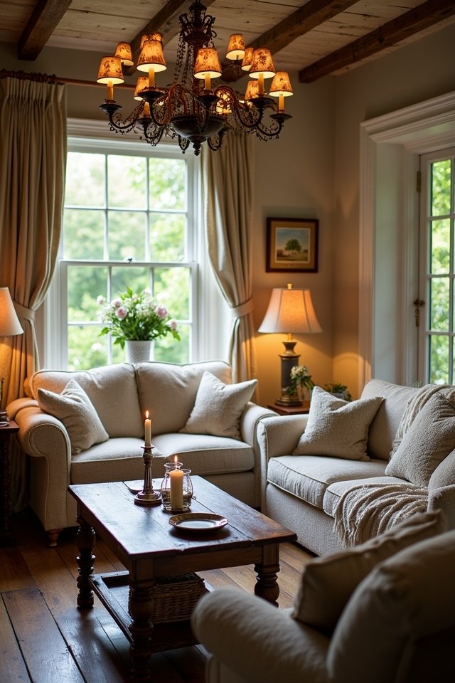 cozy cottage style lighting fixtures