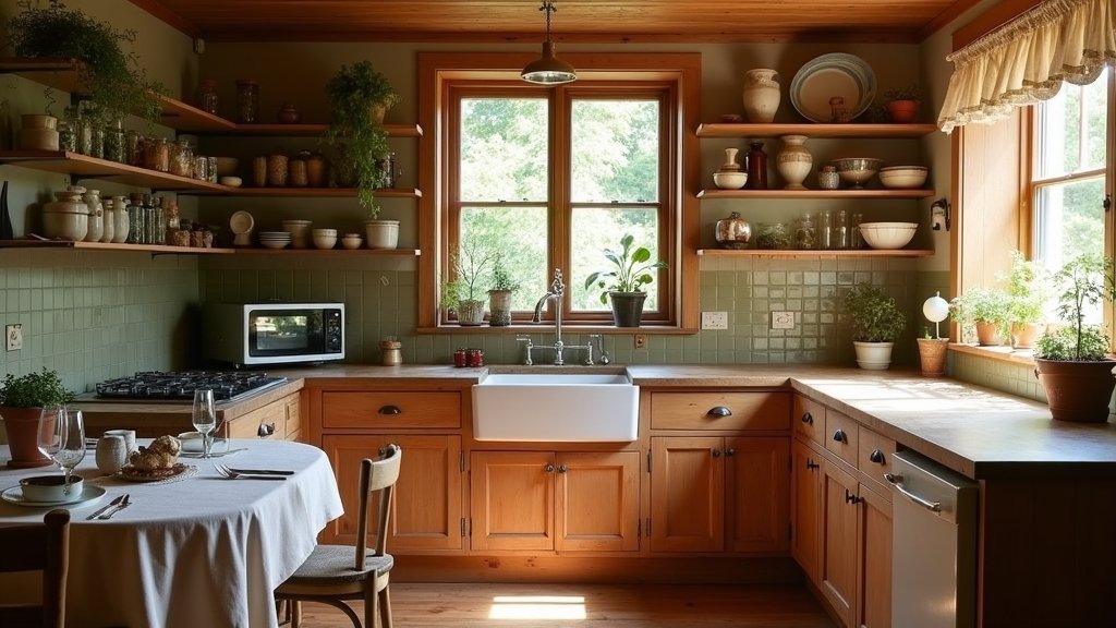 cozy cottagecore kitchen ideas