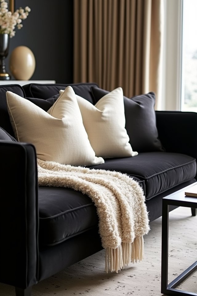 cozy cream textured decor