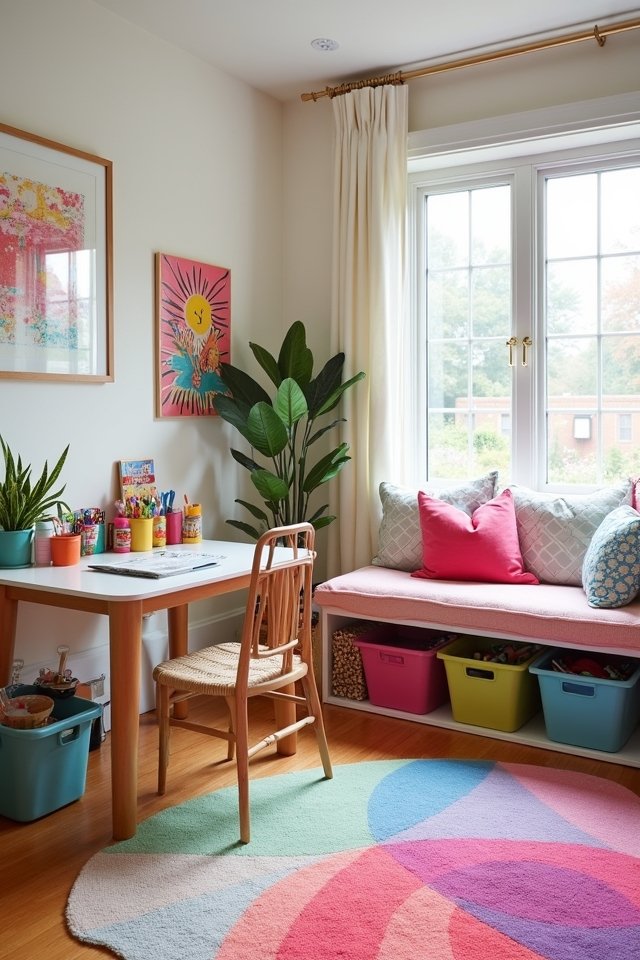 cozy creativity craft corner