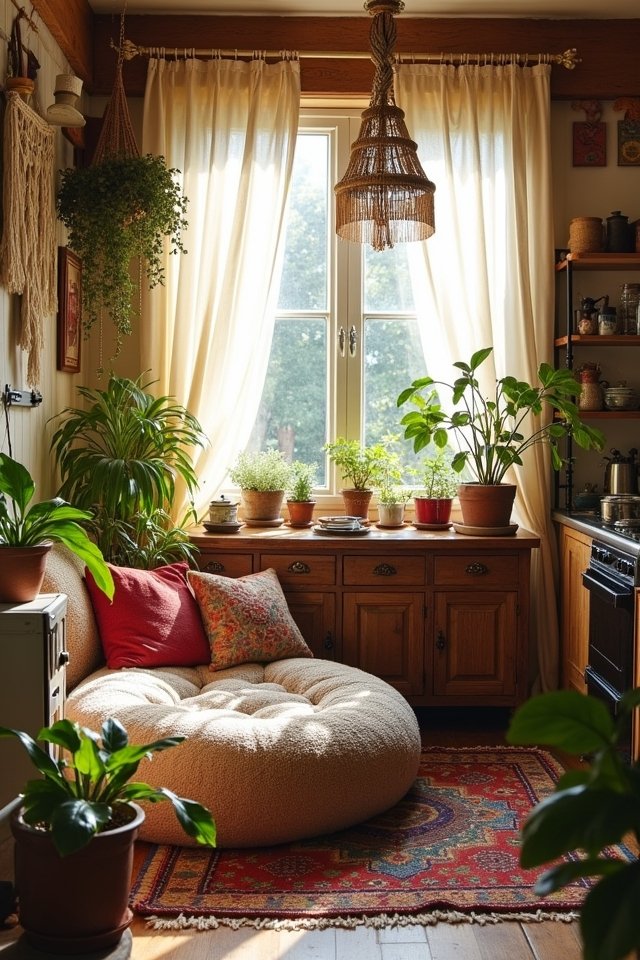 cozy culinary retreat corner