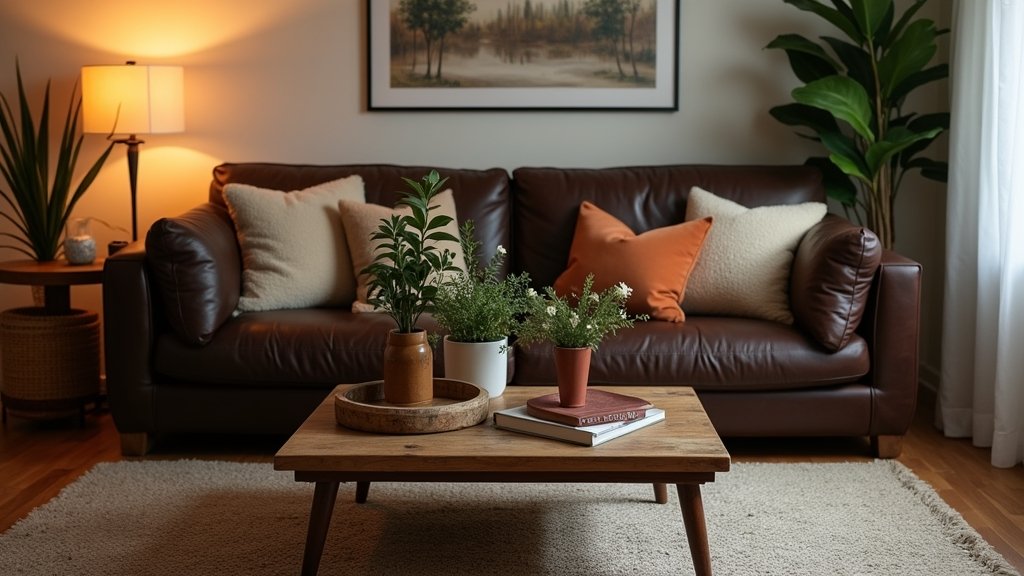 cozy dark brown couch ideas