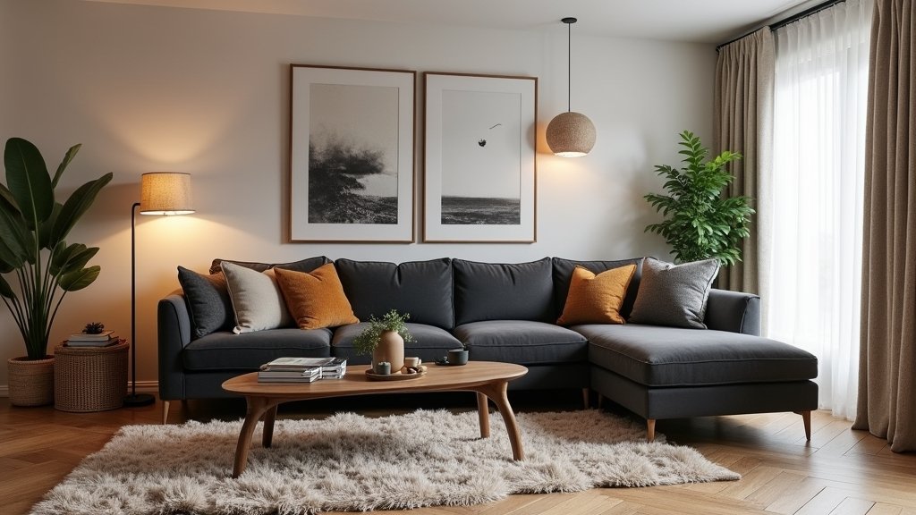 cozy dark gray decor ideas