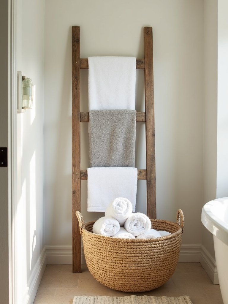 cozy decorative basket styling
