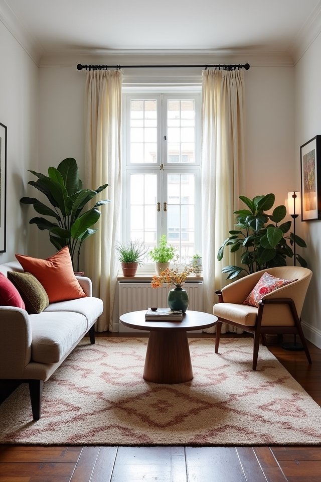 cozy distinct zones rugs