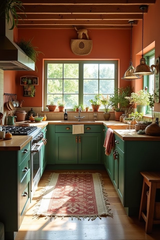 cozy earthy color palette