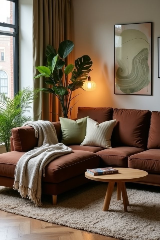 cozy earthy color palette