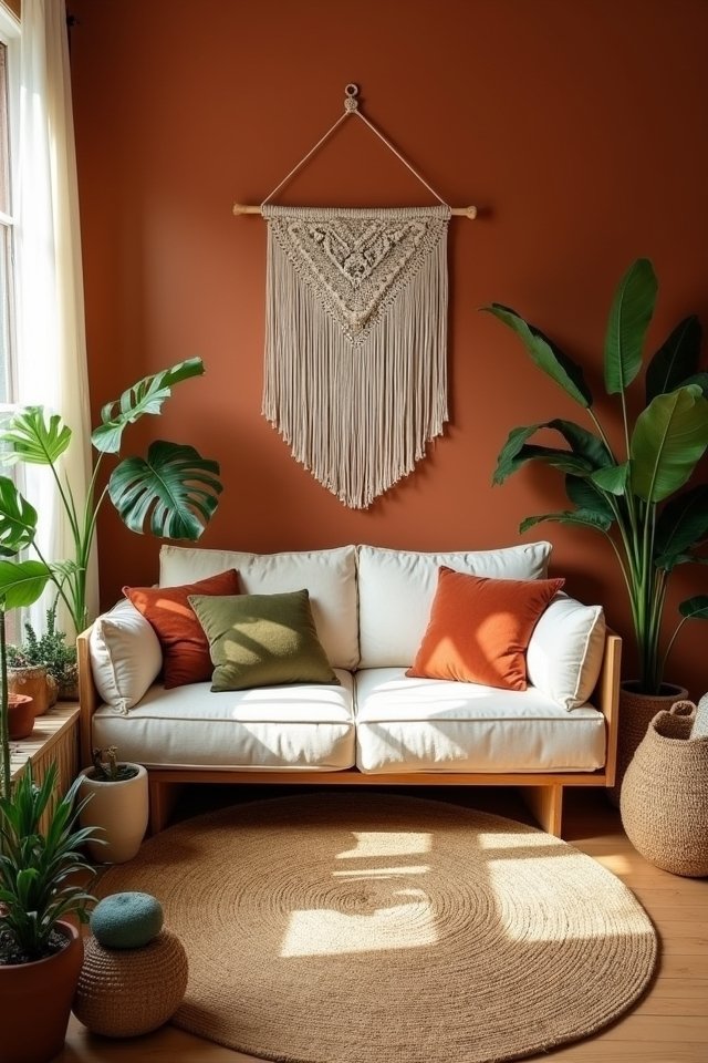 cozy earthy color palette