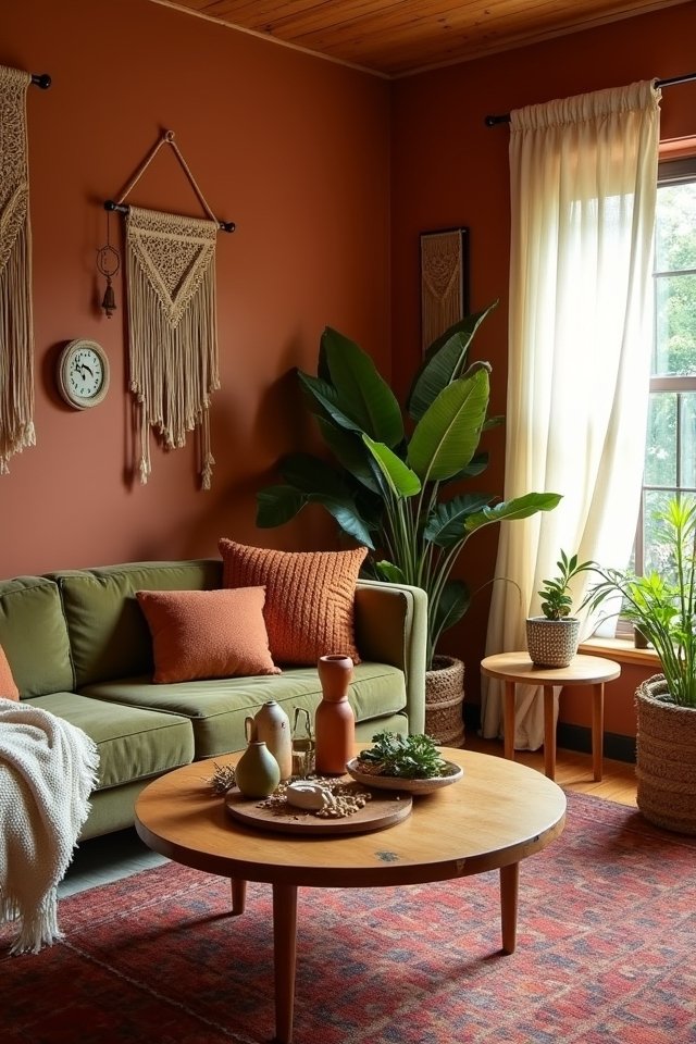 cozy earthy color palettes