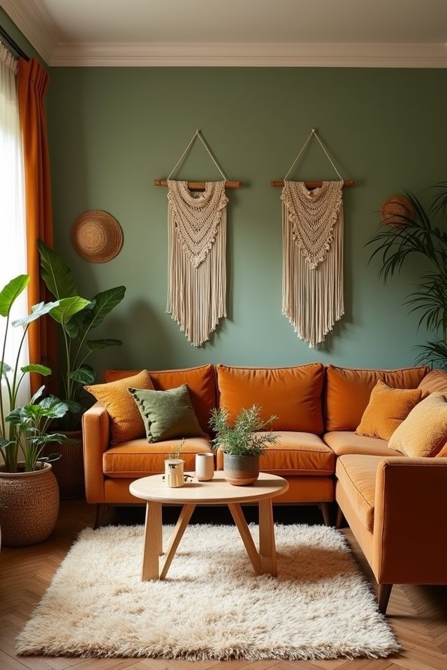 cozy earthy color scheme