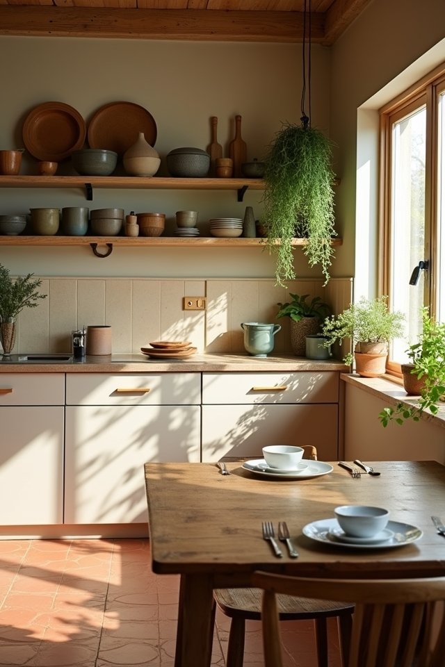 cozy earthy kitchen retreat