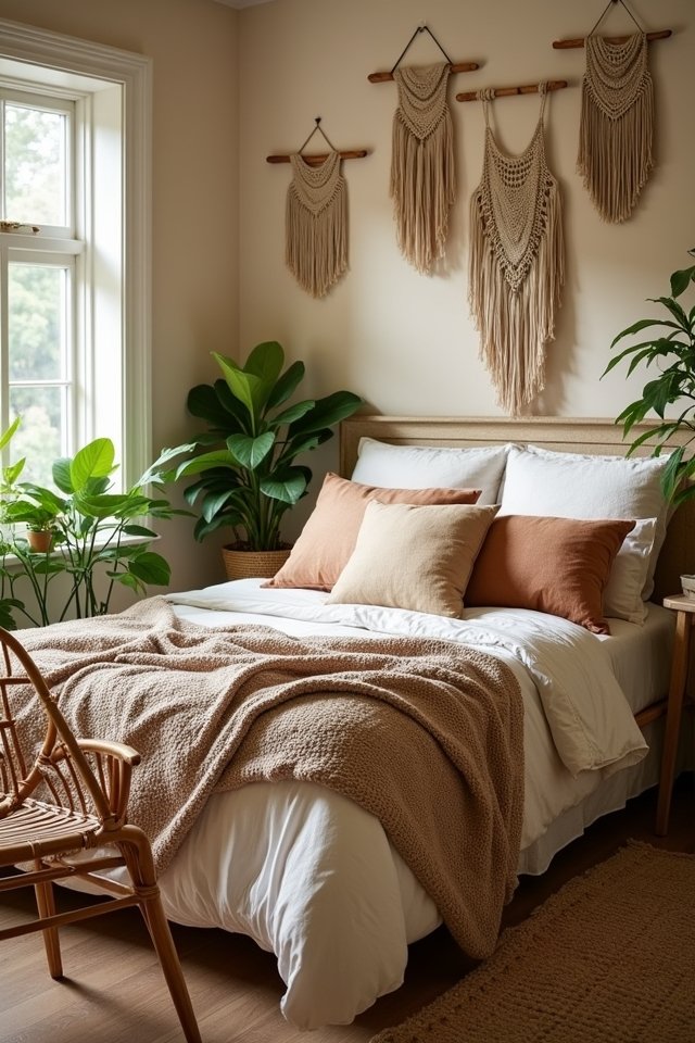 cozy earthy layered retreat