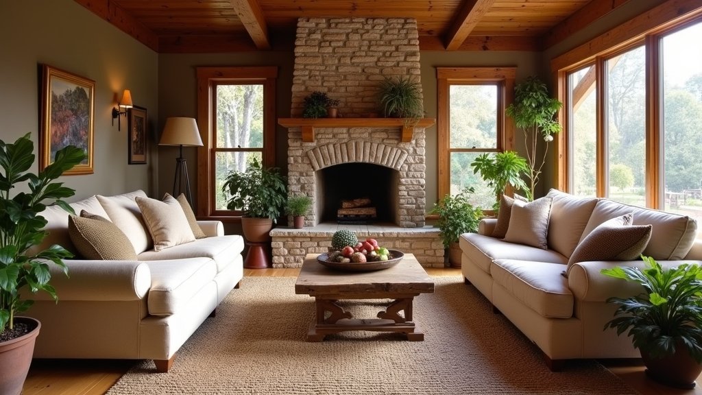 cozy earthy living room ideas