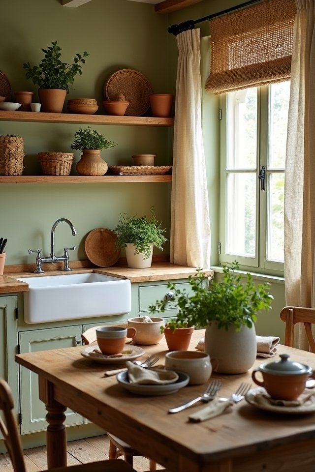 cozy earthy tone integration