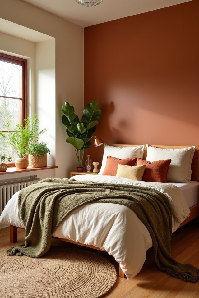 cozy earthy tones decor