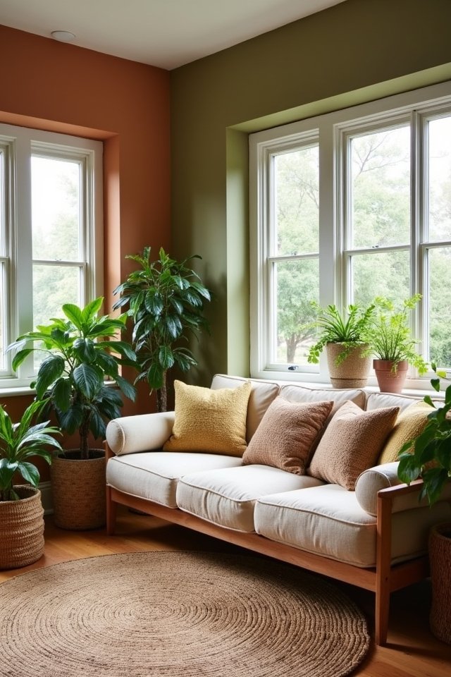 cozy earthy wall colors
