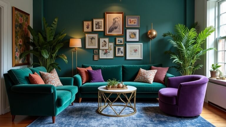 13 Jewel Tone Living Room Ideas for a Cozy and Eclectic Home 2026 ...