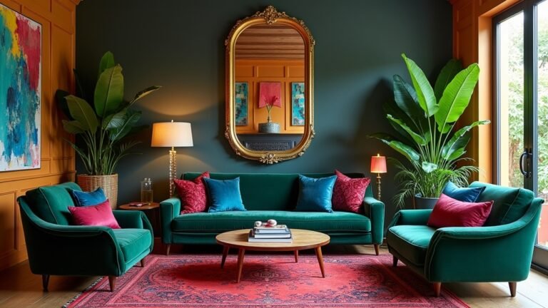 13 Jewel Tone Living Room Ideas for a Cozy and Eclectic Home 2026 ...