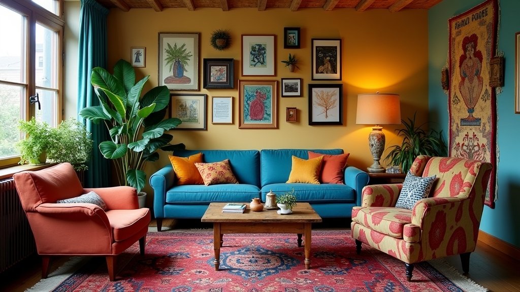 cozy eclectic living room ideas
