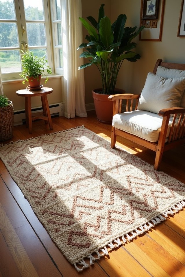 cozy eco friendly fiber rug