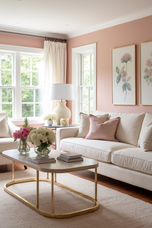 cozy elegance in living space