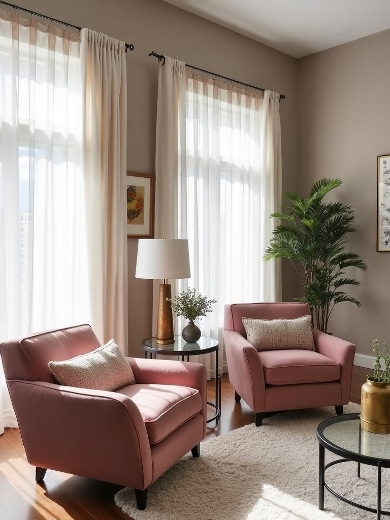 cozy elegance with colors