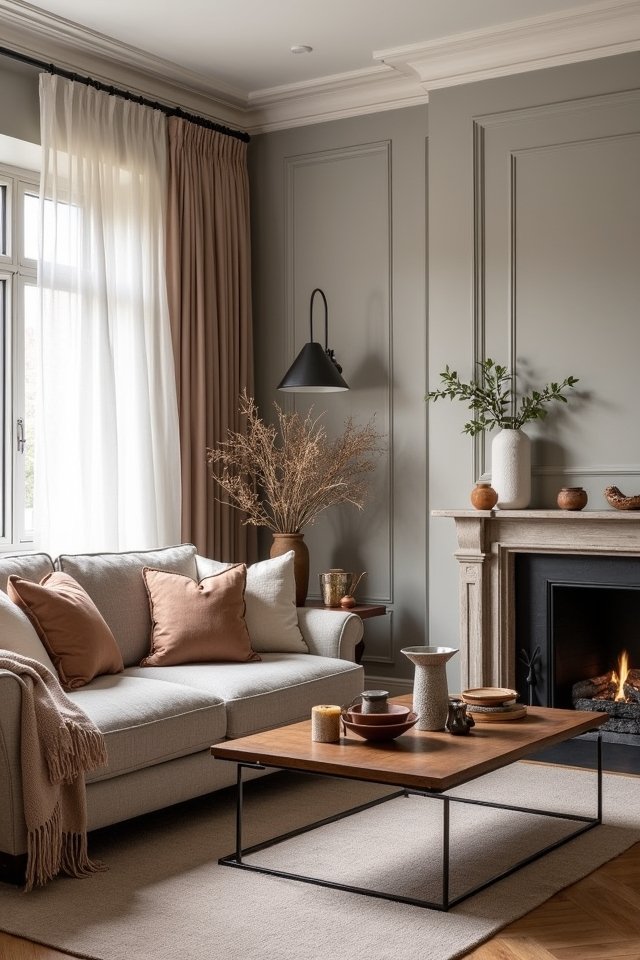 cozy elegant living room