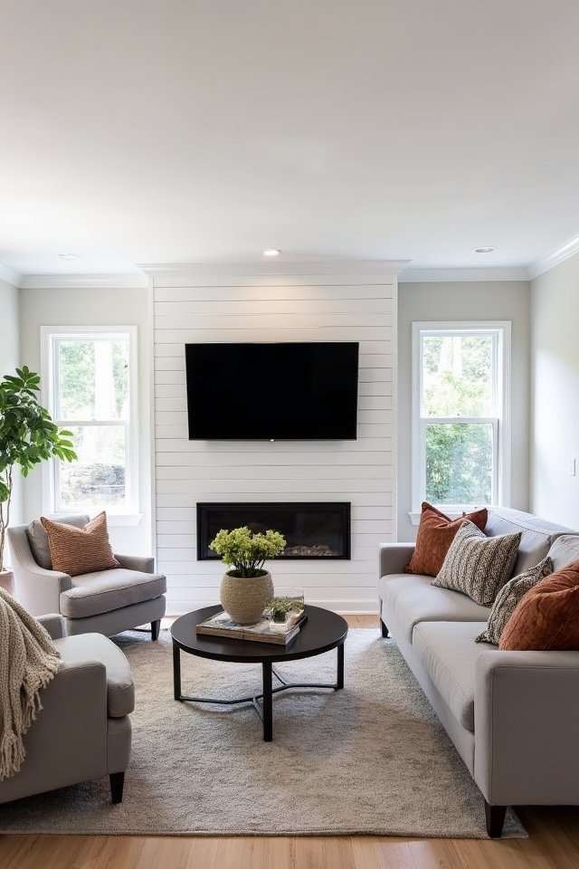 cozy elegant shiplap retreat