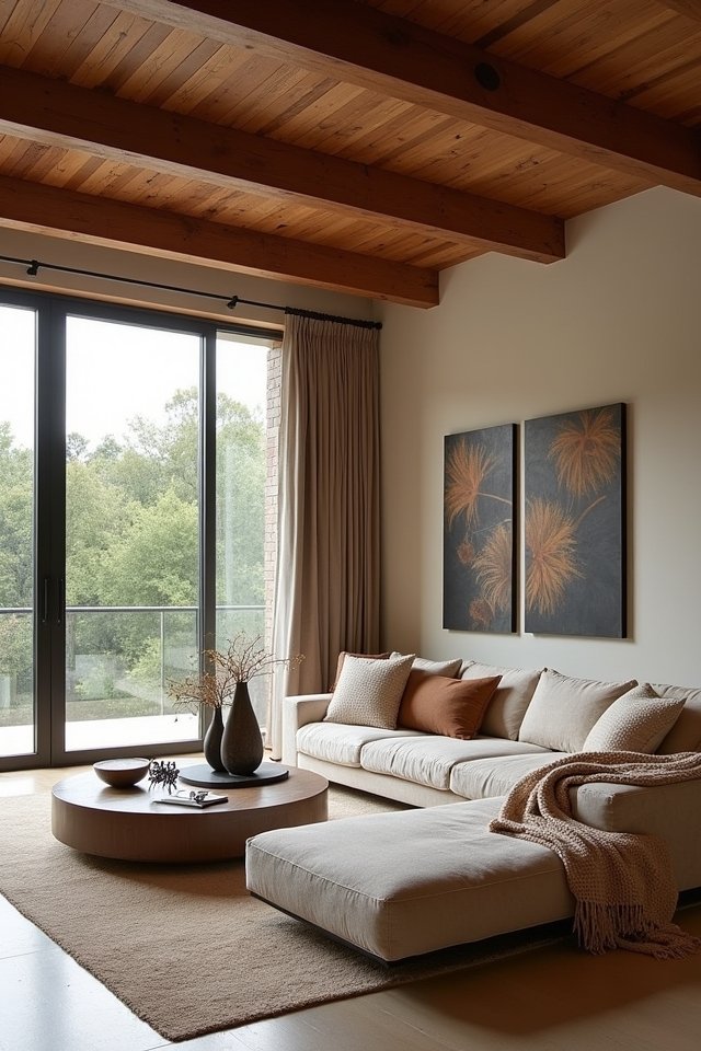 cozy elevated seating nook